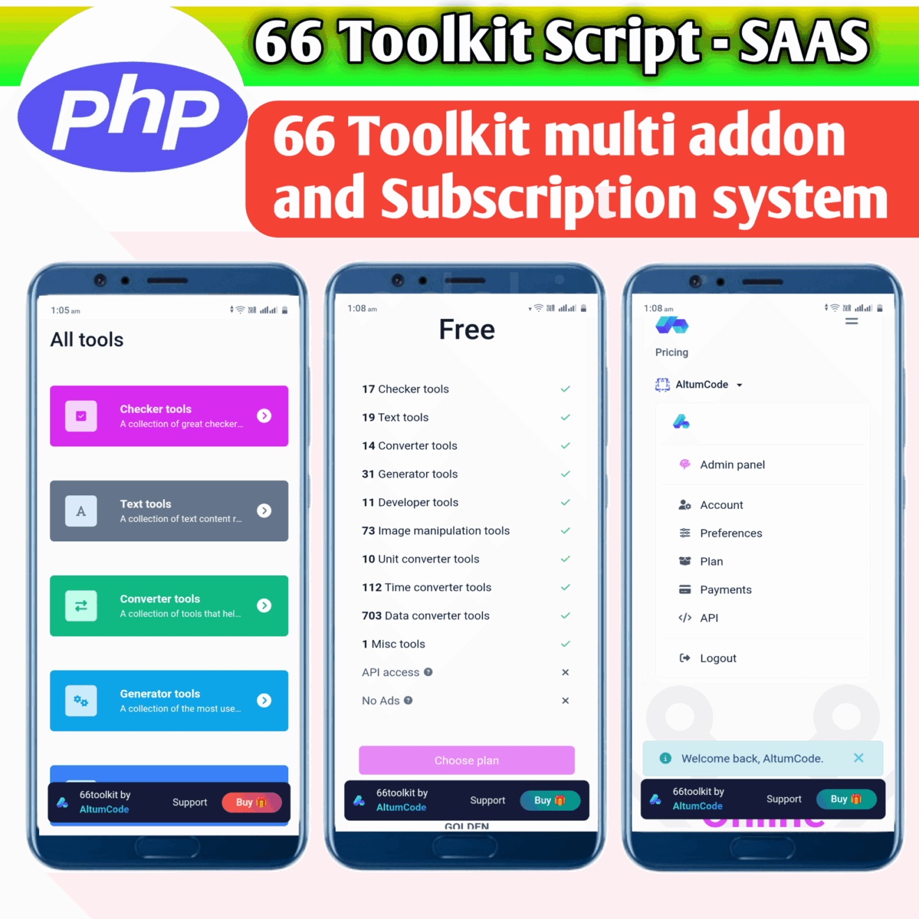 66 Toolkit Ultimate Web Tools System – CodeKina