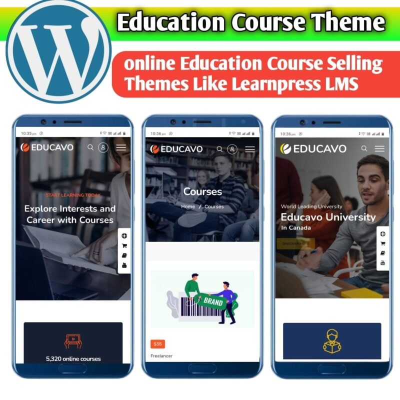 Education WordPress Theme – Educavo – CodeKina