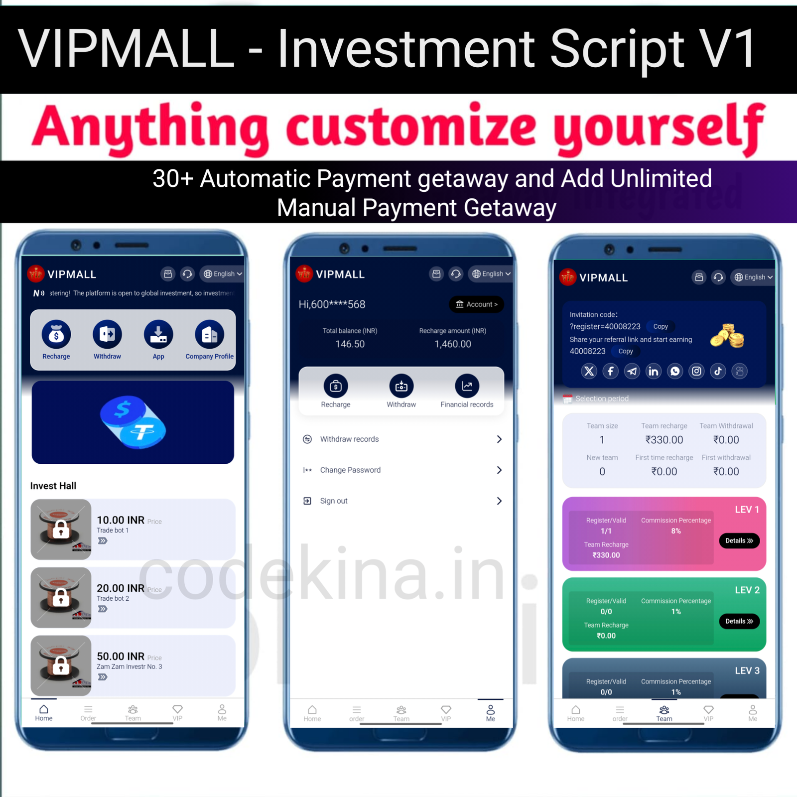 vipmall investment script